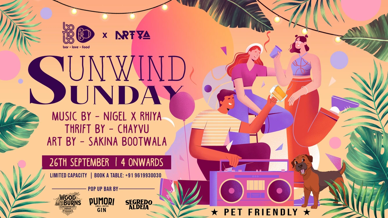 Sunwind Sunday | Bonobo x nrtya | on 26th September 2021