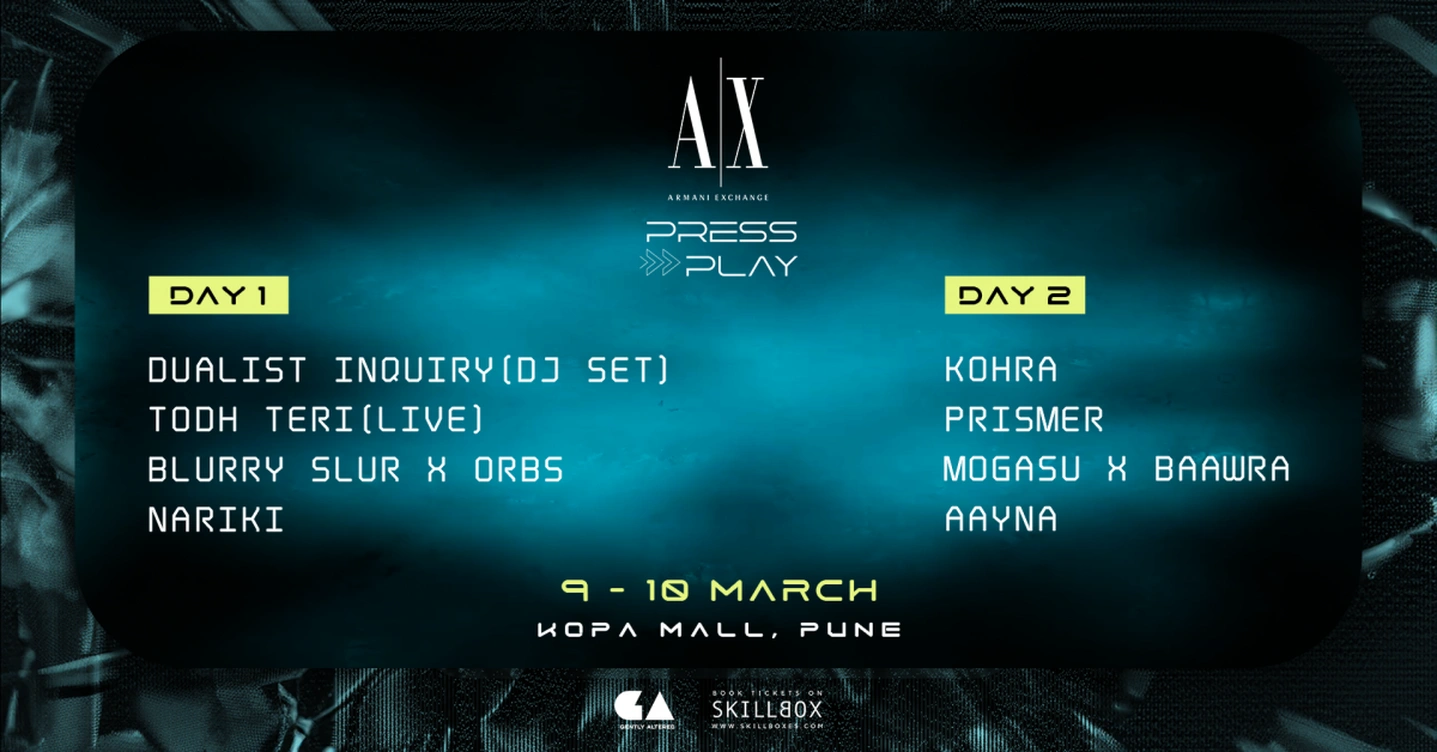 A|X Press Play 2024 by Armani Exchange