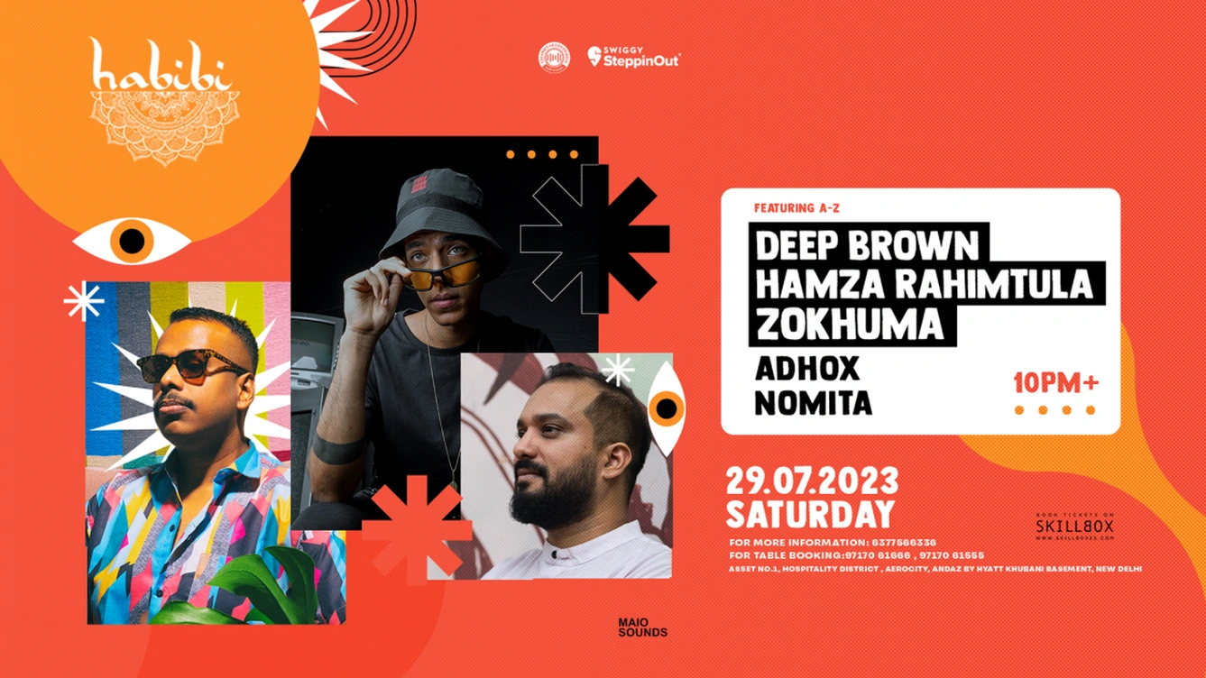 Zokhuma X Deep brown X Hamza Rahimtula - Live at Habibi by Khubani, Aerocity