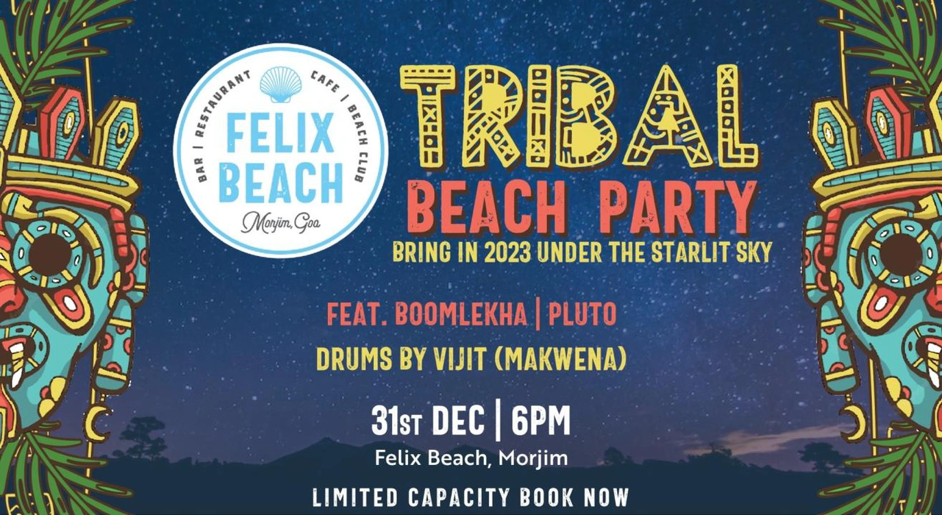 New Year's Eve Tribal Beach Party | NYE 2023 Goa | NYE 2023