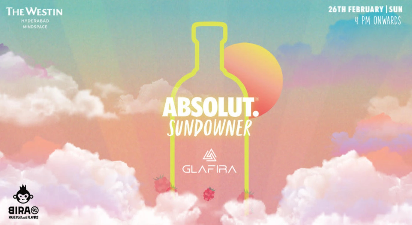 Absolut Sundowner ft. DJ Glafira at The Westin Hyderabad Mindspace