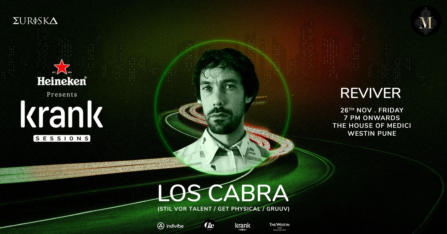 Krank Sessions feat. Los Cabra (Stil Vor Talent) | Nov 26th | The House s of Medici Pune
