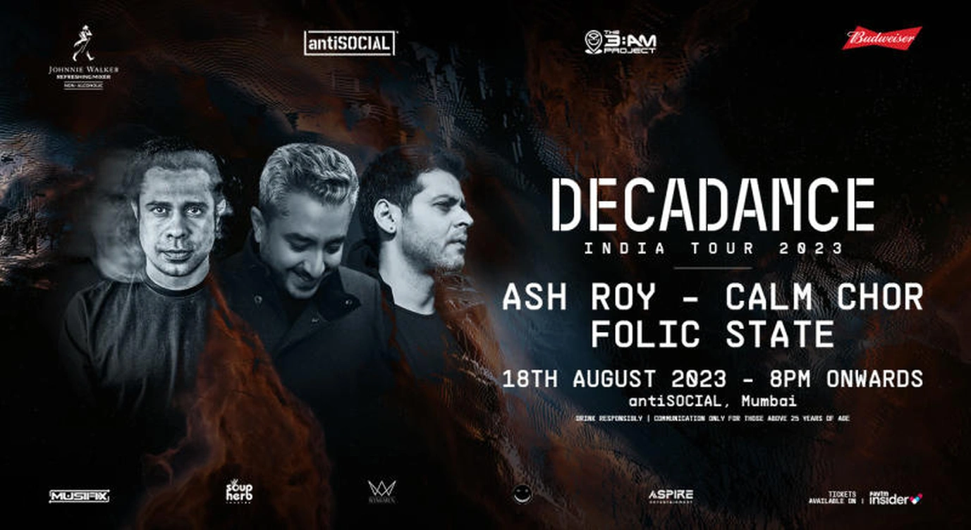 Ash Roy, Calm Chor, Follic State - Live Set @ antiSOCIAL, Mumbai