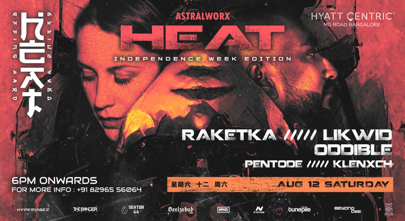 Astralworx presents HEAT featuring Likwid + Raketka