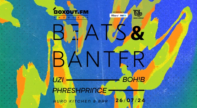 boxout.fm Presents Beats & Banter Showcase w/ Phresh Prince, Uzi and Boh!B