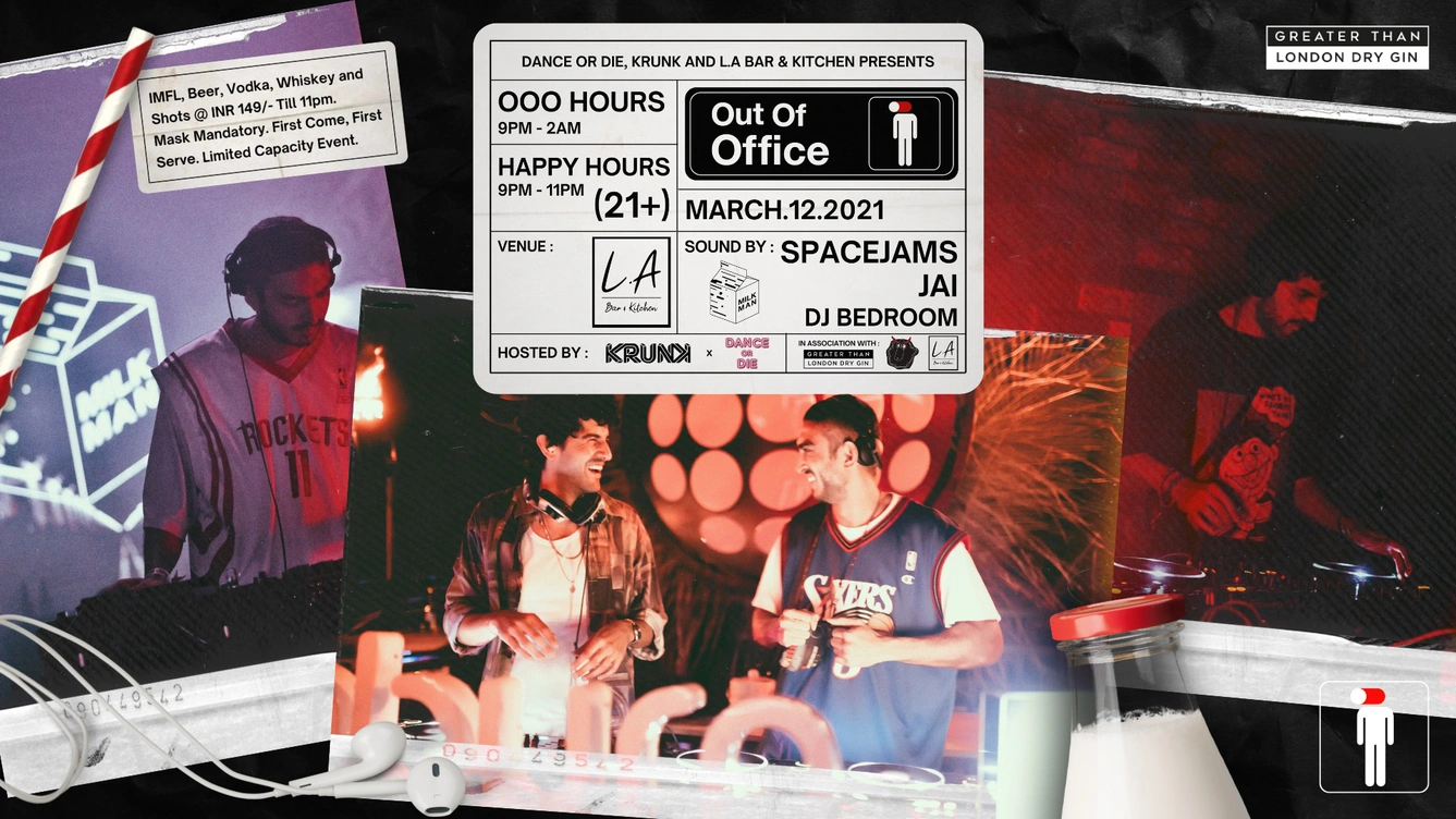 OUT OF OFFICE 004 : MILKMAN Showcase ft. Spacejams & Jai x DJ Bedroom