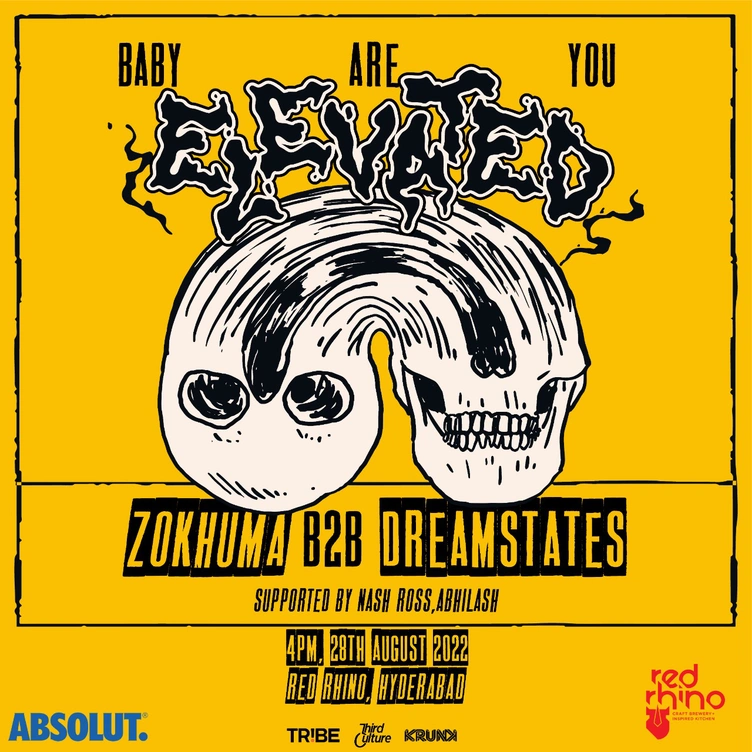 Dreamstates B2B Zokhuma @ Red Rhino, Hyderabad