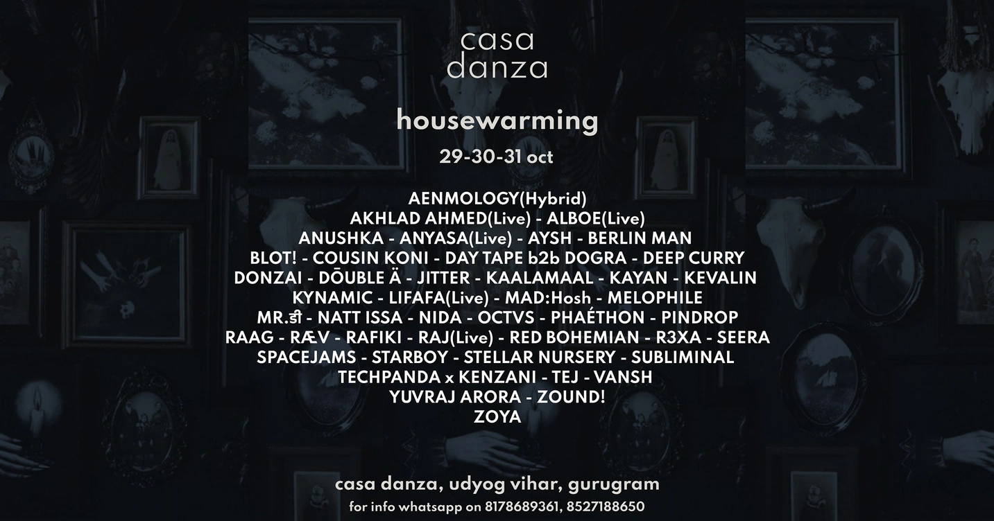Casa Danza Housewarming