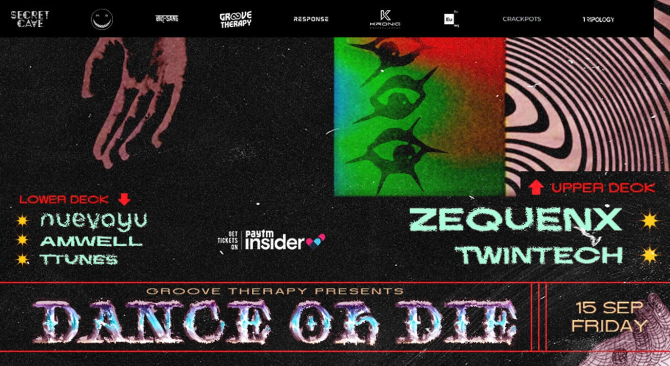 Dance or Die Ft. Zequenx, Nuevayu, TwinTech & Amwell  At Secret Cave