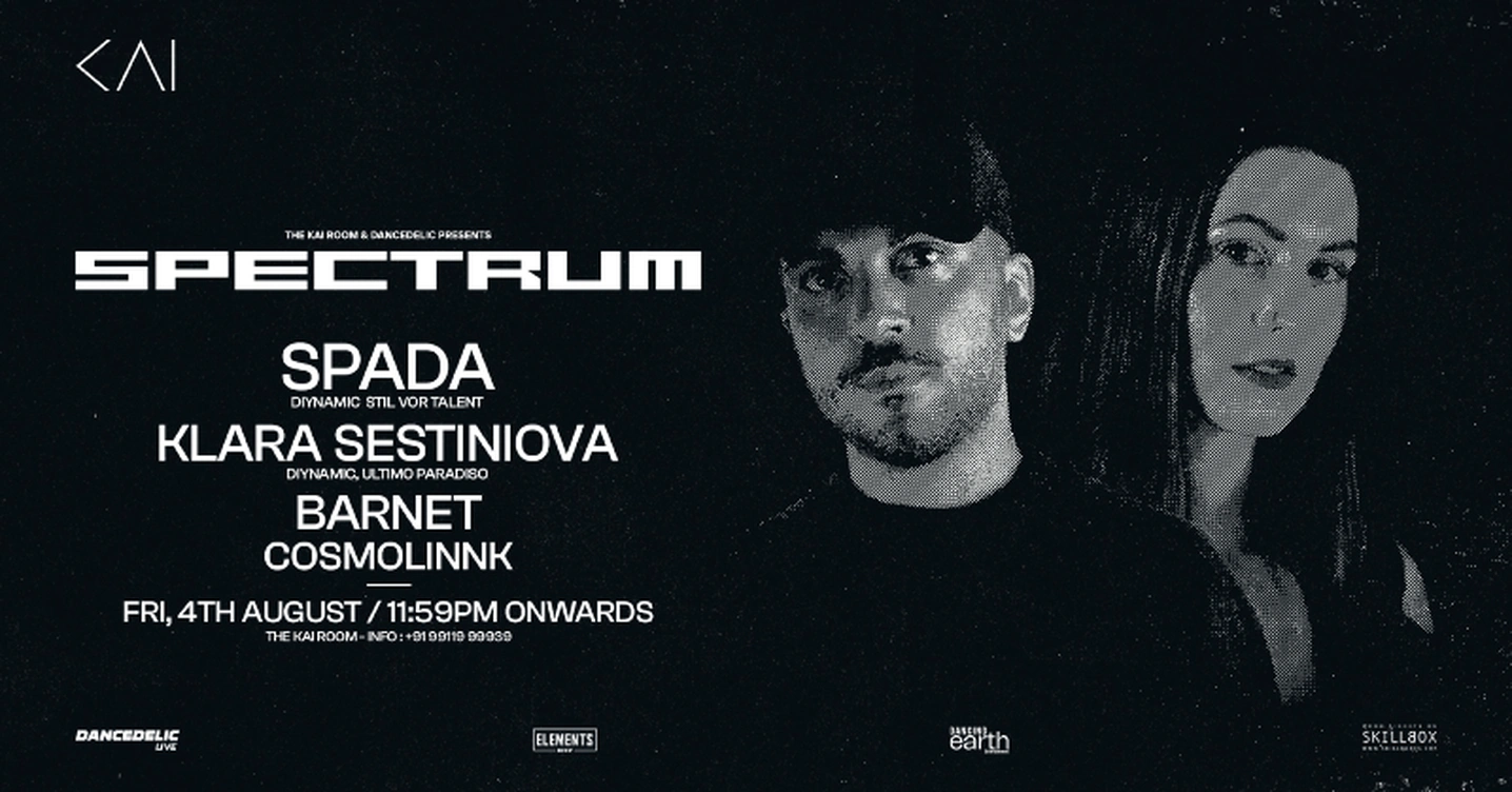The Kairoom x Dancedelic Presents Spectrum