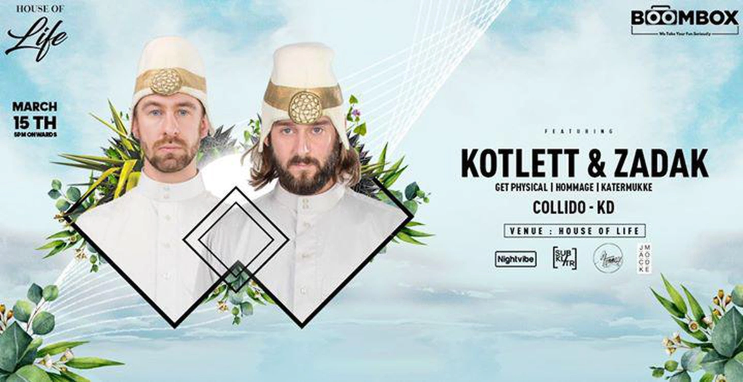 Sunday Sundowner ft :Kotelett & Zadak supported by KD & Collido