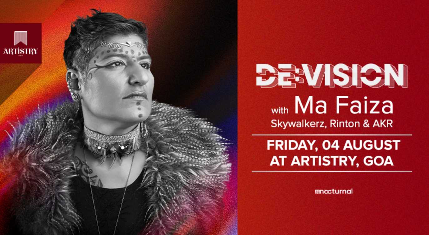 de:vision ft Ma Faiza at Artistry, Goa