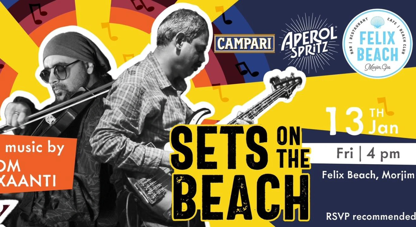 Sets On The Beach | Morjim Beach | Goa | Live Music