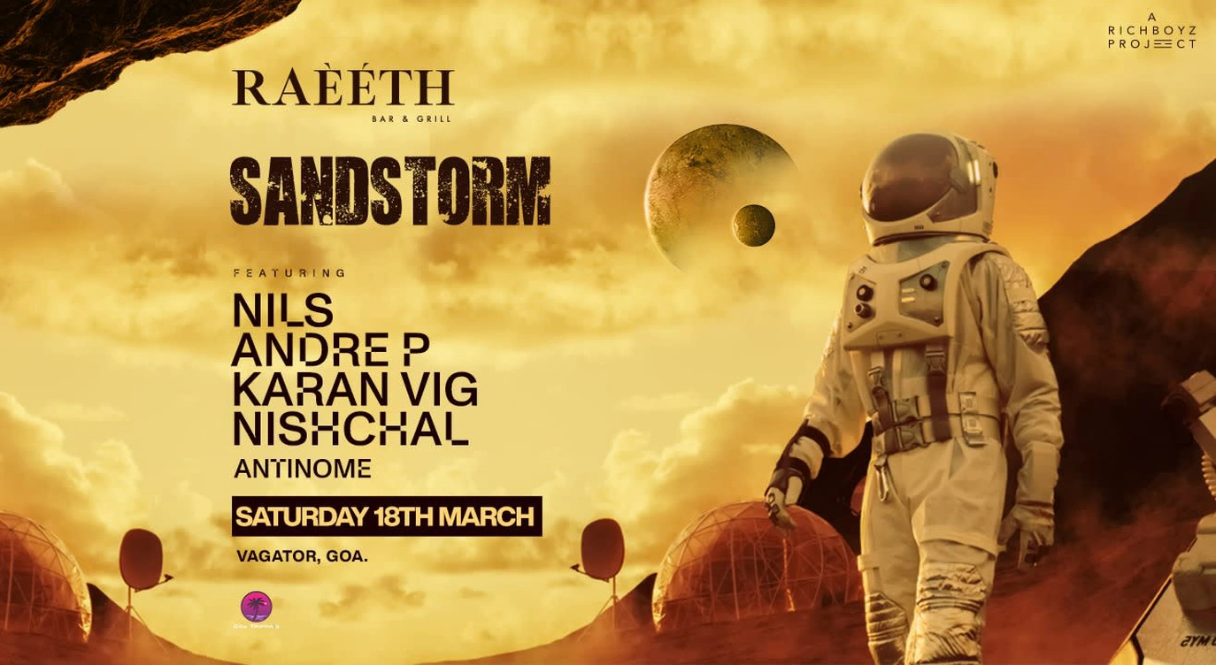 RAEETH SANDSTORM SATURDAYS
