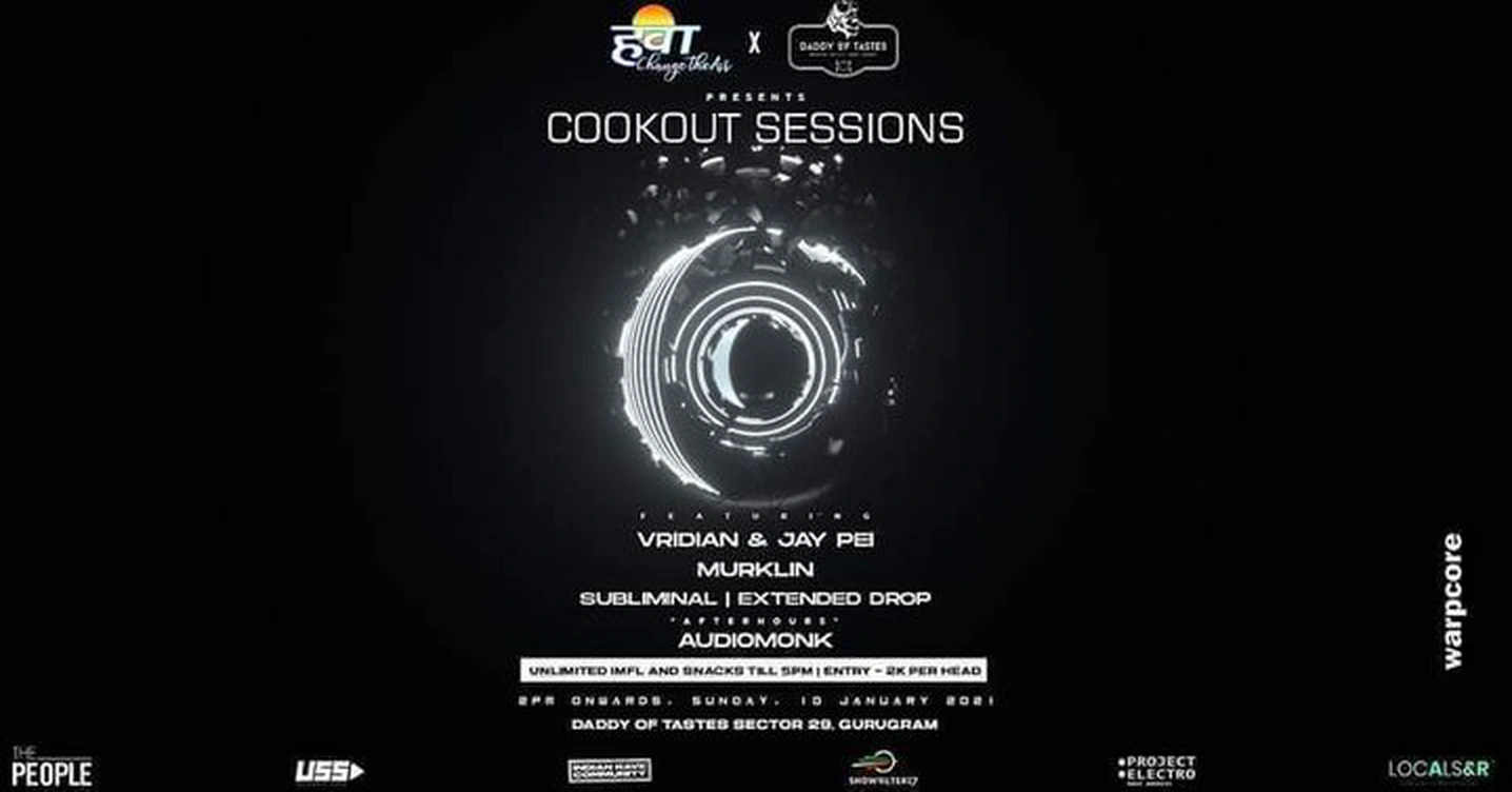 Hawa Presents COOKOUT SESSIONS ft. VRIDIAN & JAY PEI, MURKLIN, AUDIOMONK AND MORE...