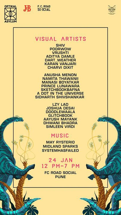 Optikal Asylum Pune | Visual Arts Showcase #4