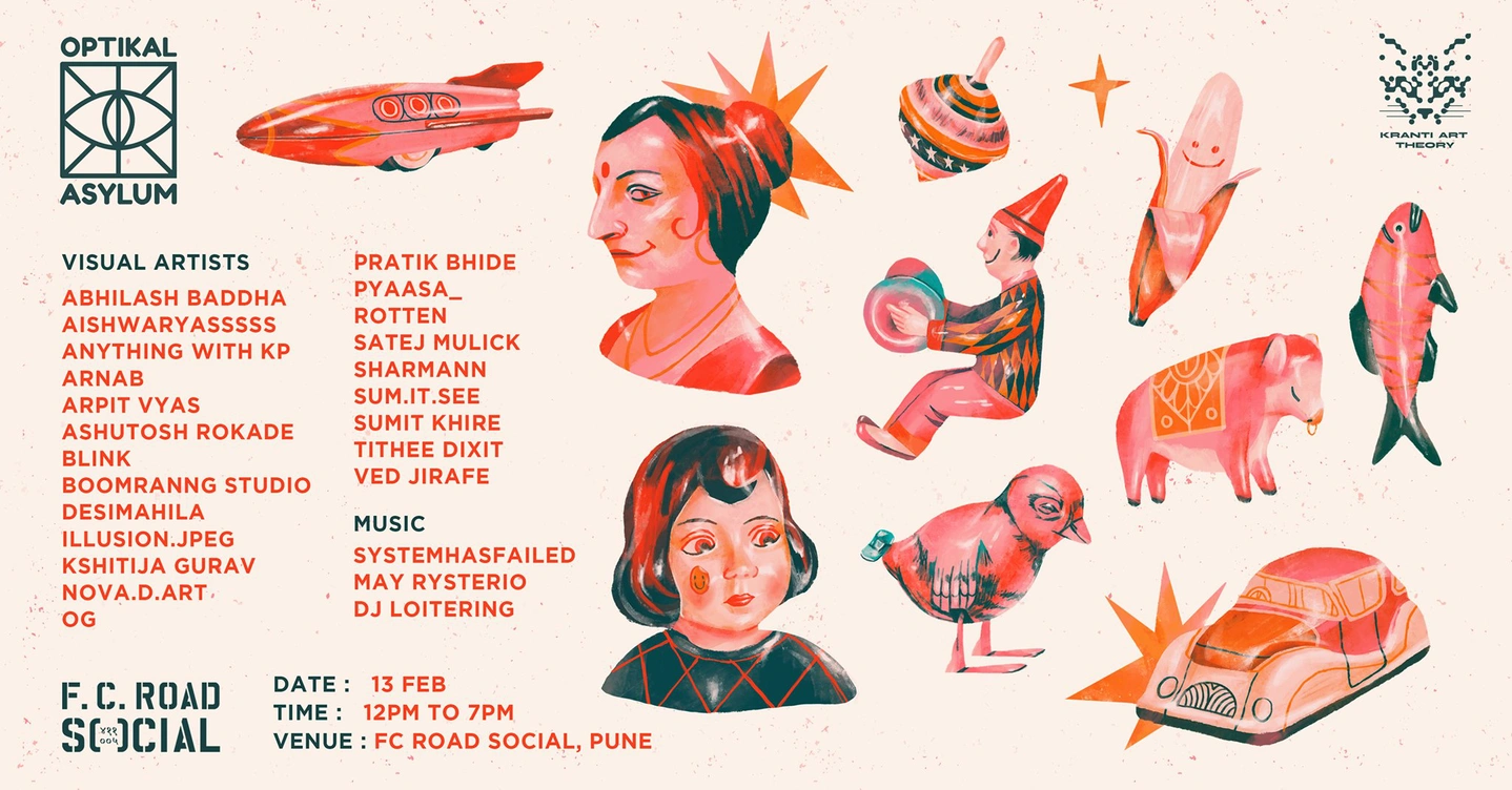 Optikal Asylum Pune | Visual Arts Showcase #5