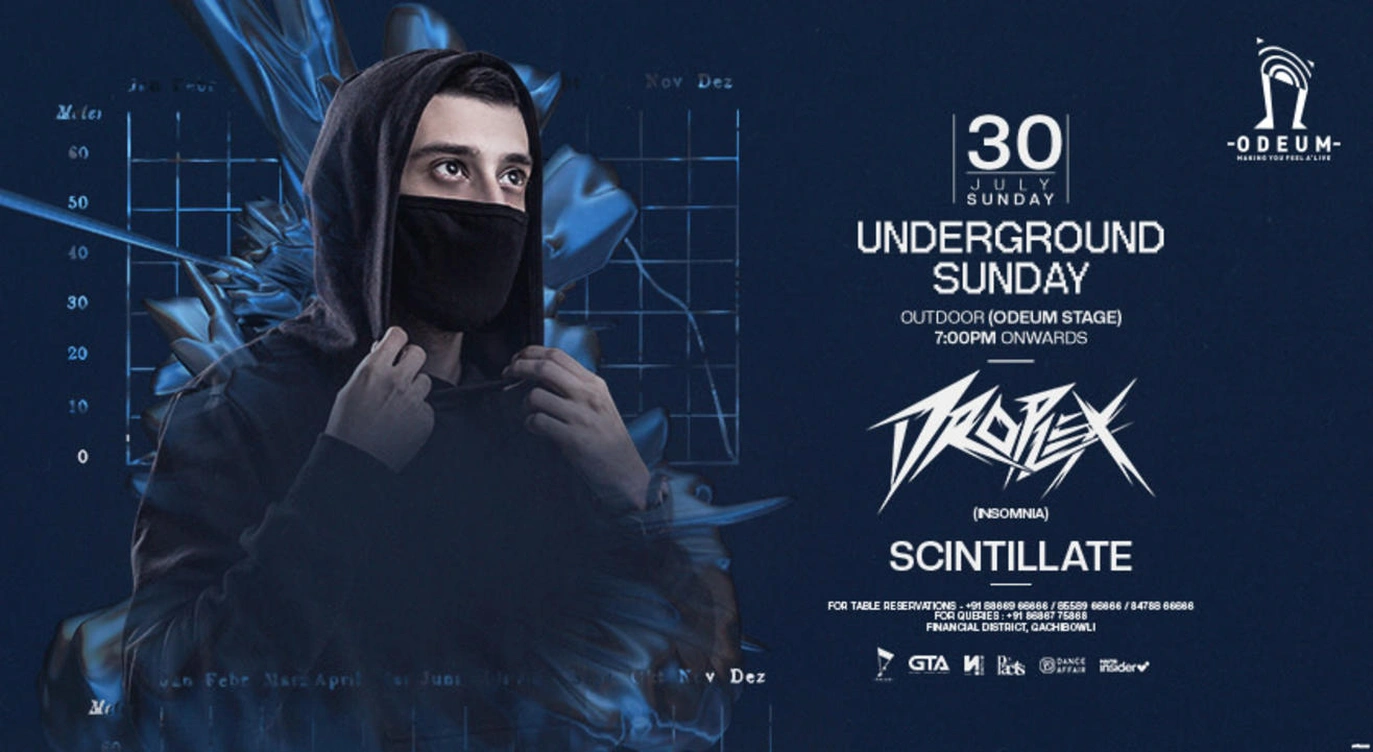 UNDERGROUND SUNDAY - W/ Droplex + Scintillate