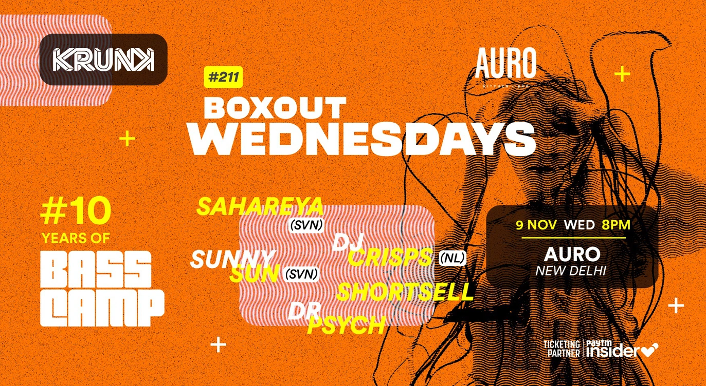 Bass Camp 2022 | Boxout Wednesdays #211 with Sahareya, DJ Crisps, Sunny Sun, Shortsell, Dr. Psych