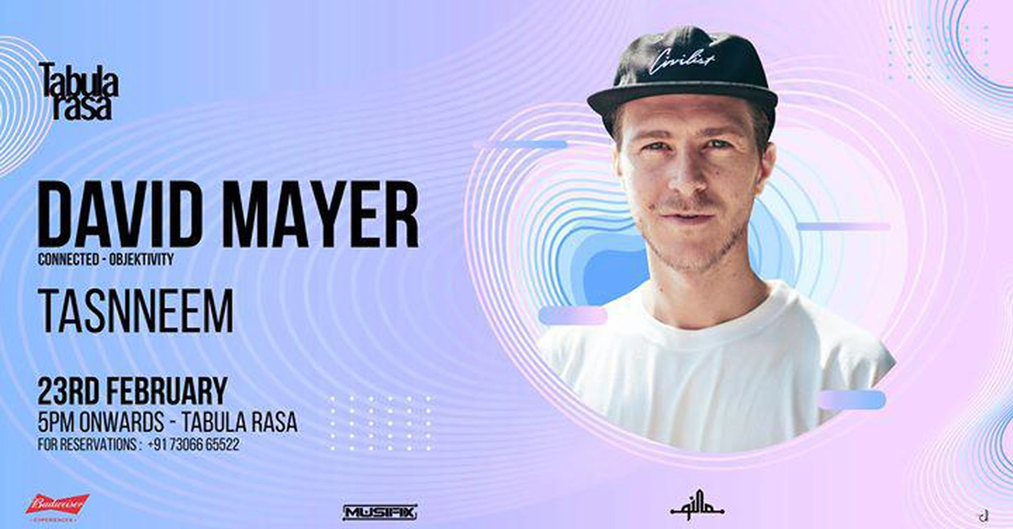 TabulaRasa Prtz :: David Mayer + Tasnneem :: 23rd Feb :: 5pm