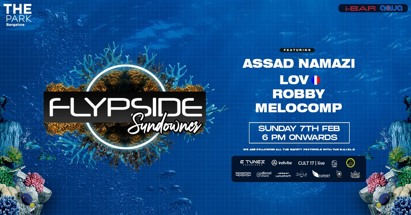 Flypside Sundowner at The Park Bangalore with Assad Namazi, LOV, Robby & Melocomp