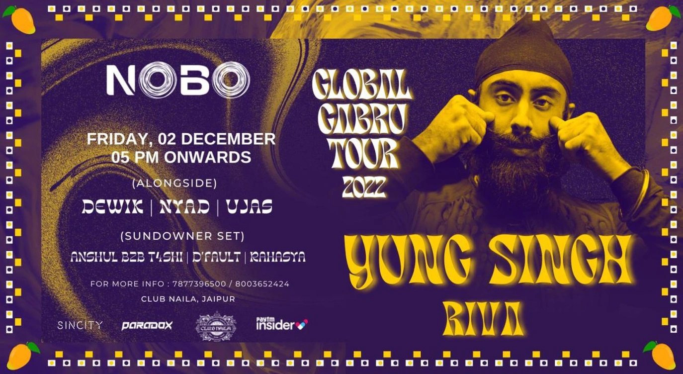 Club Naila X Nobo Presents Yung Singh