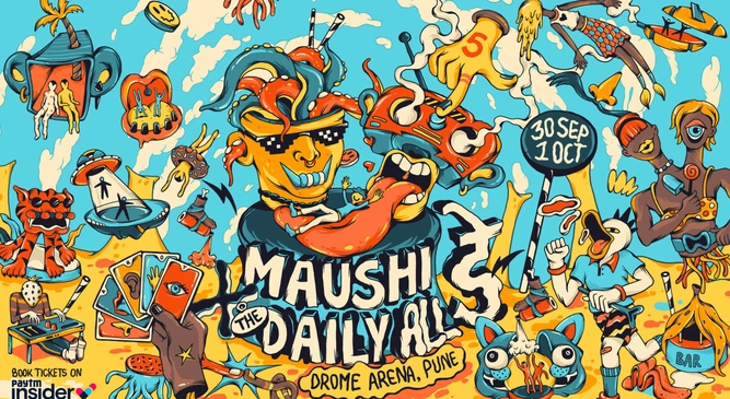 Maushi डे  x The Daily All Day 5 Year Anniversary