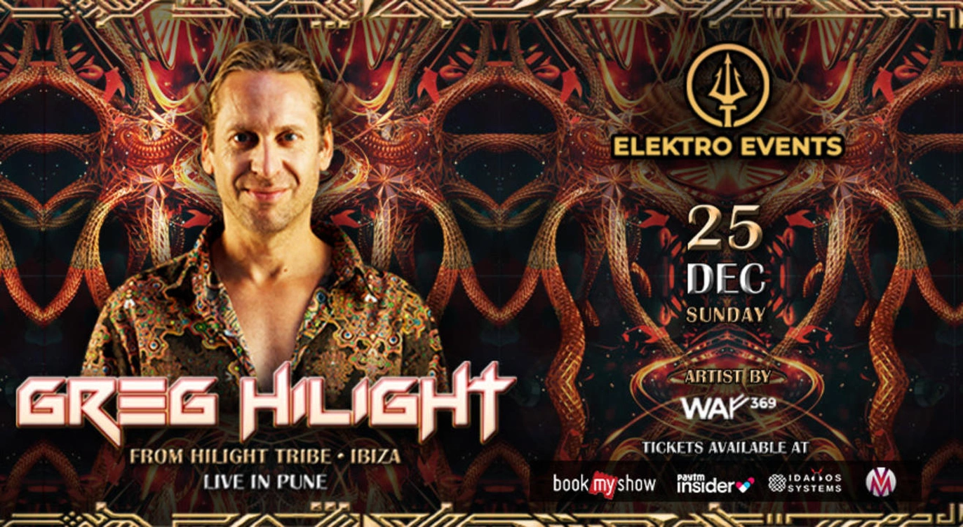 Elektro Events presents Greg Hilight Tribe