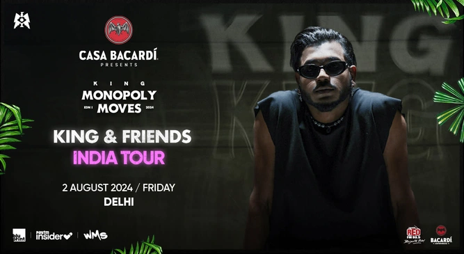 KING & FRIENDS - Monopoly Moves Album India Tour | Delhi