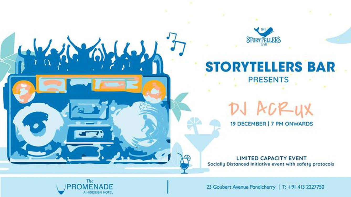 The Storytellers' Bar Present - DJ Acrux