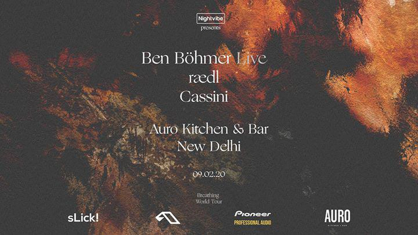 Nightvibe presents Ben Böhmer LIVE (Anjunadeep)